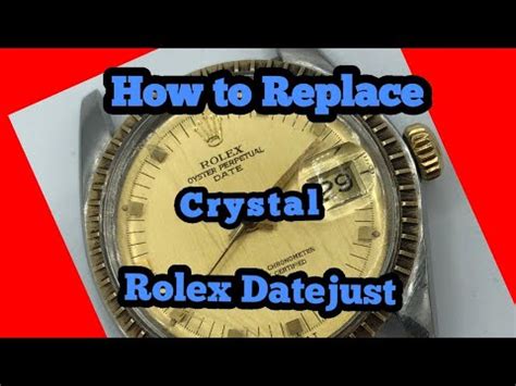 cost to replace crystal on rolex